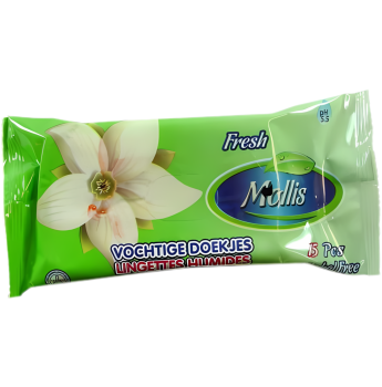 Mollis - Wet Wipes Fresh 15 Stk.